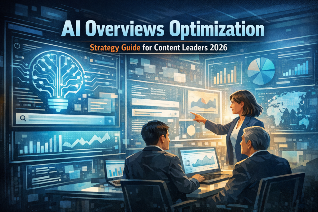 AI Overviews Optimization - Strategy Guide for Content Leaders 2026