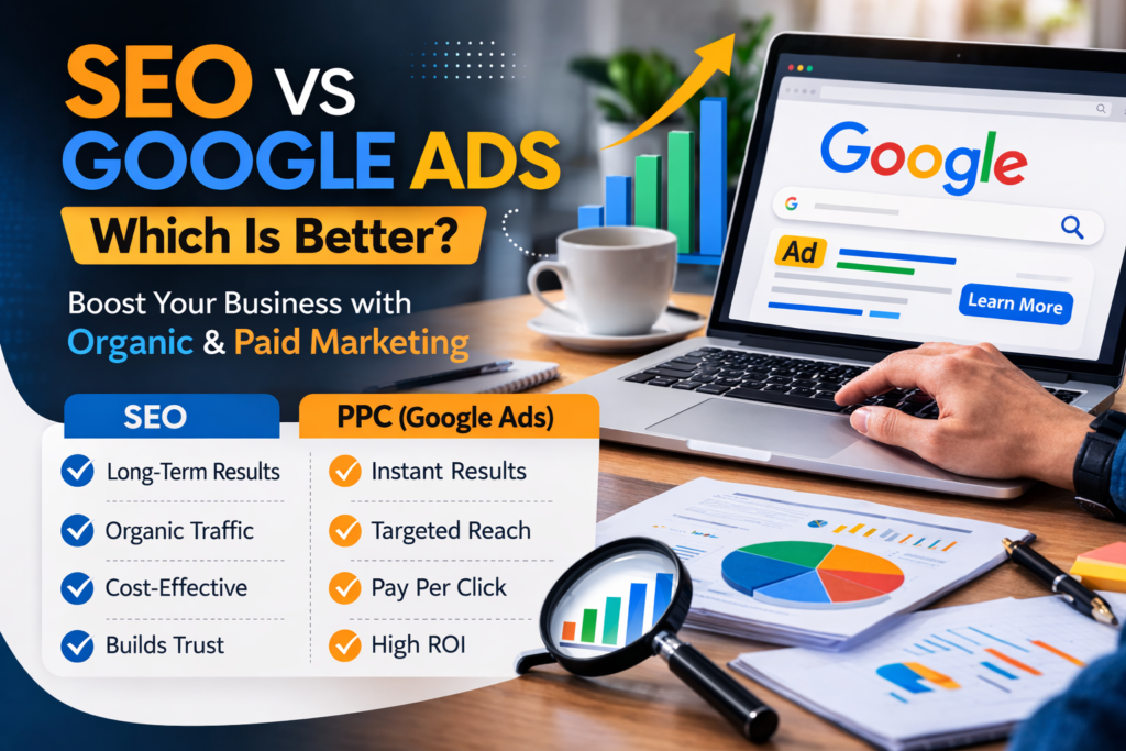 SEO Services vs PPC Ads