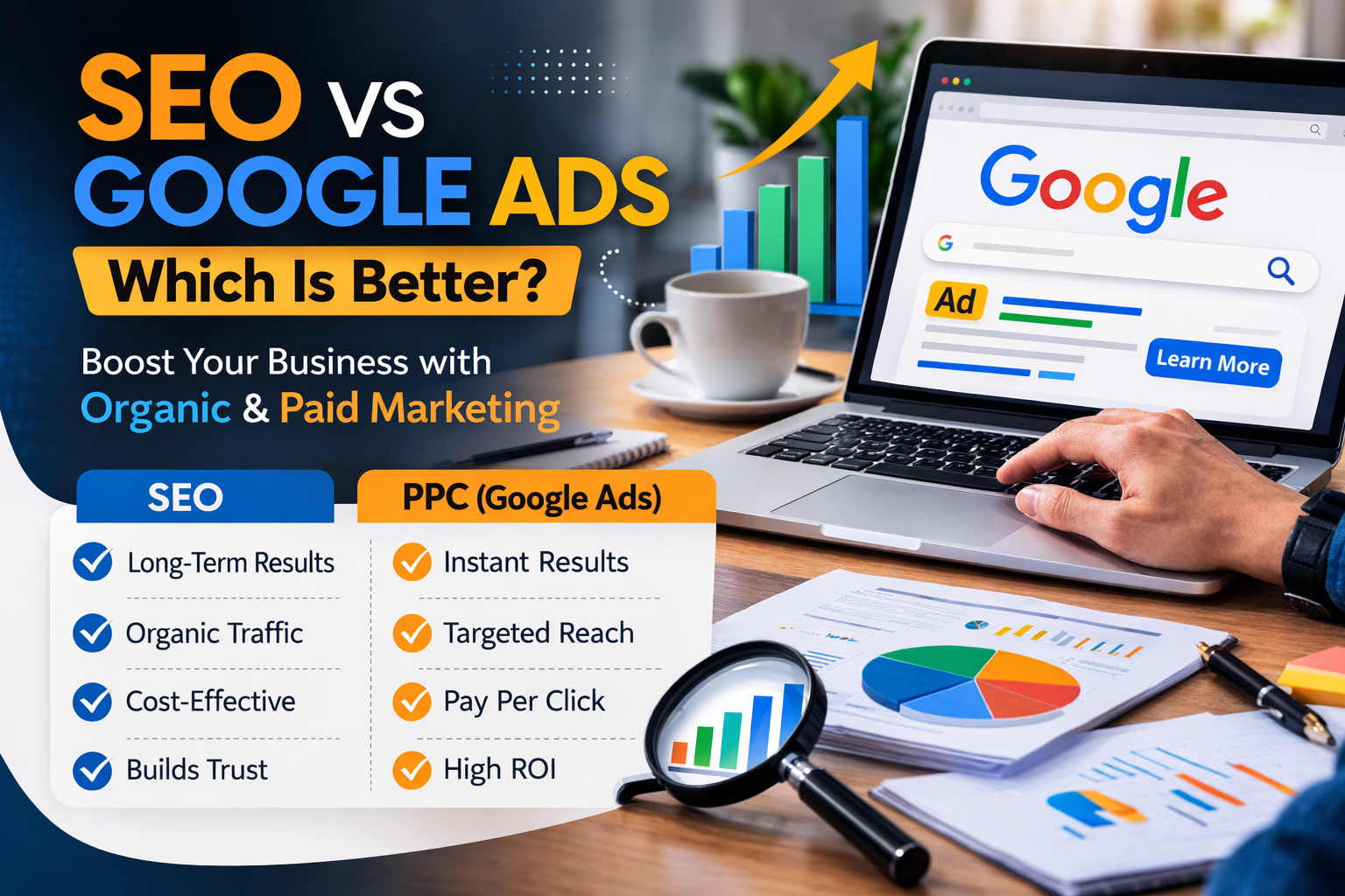 SEO vs Google Ads: Which Is Better?