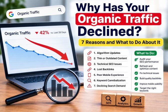 7 Reasons Why Your Organic Traffic Declined