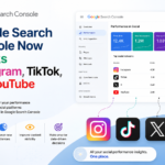 Google Search Console Now Tracks Instagram, TikTok, X & YouTube